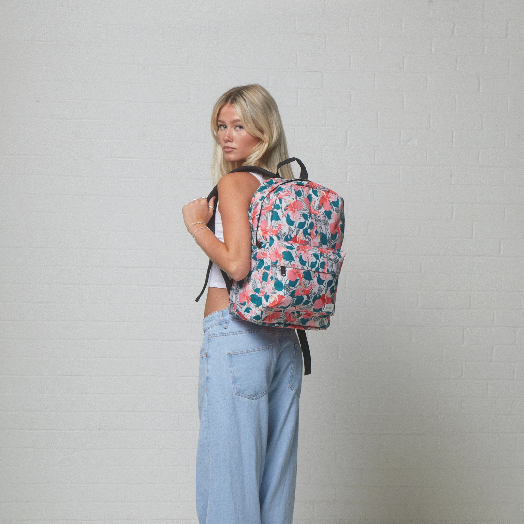 Botanical White OG Backpack - SECRET STORE