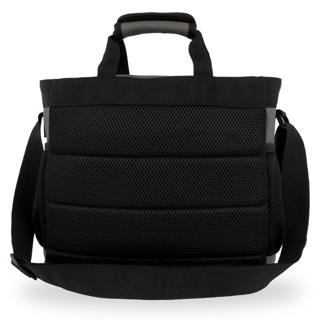 Dark Grey Horizon Deluxe Messenger Bag