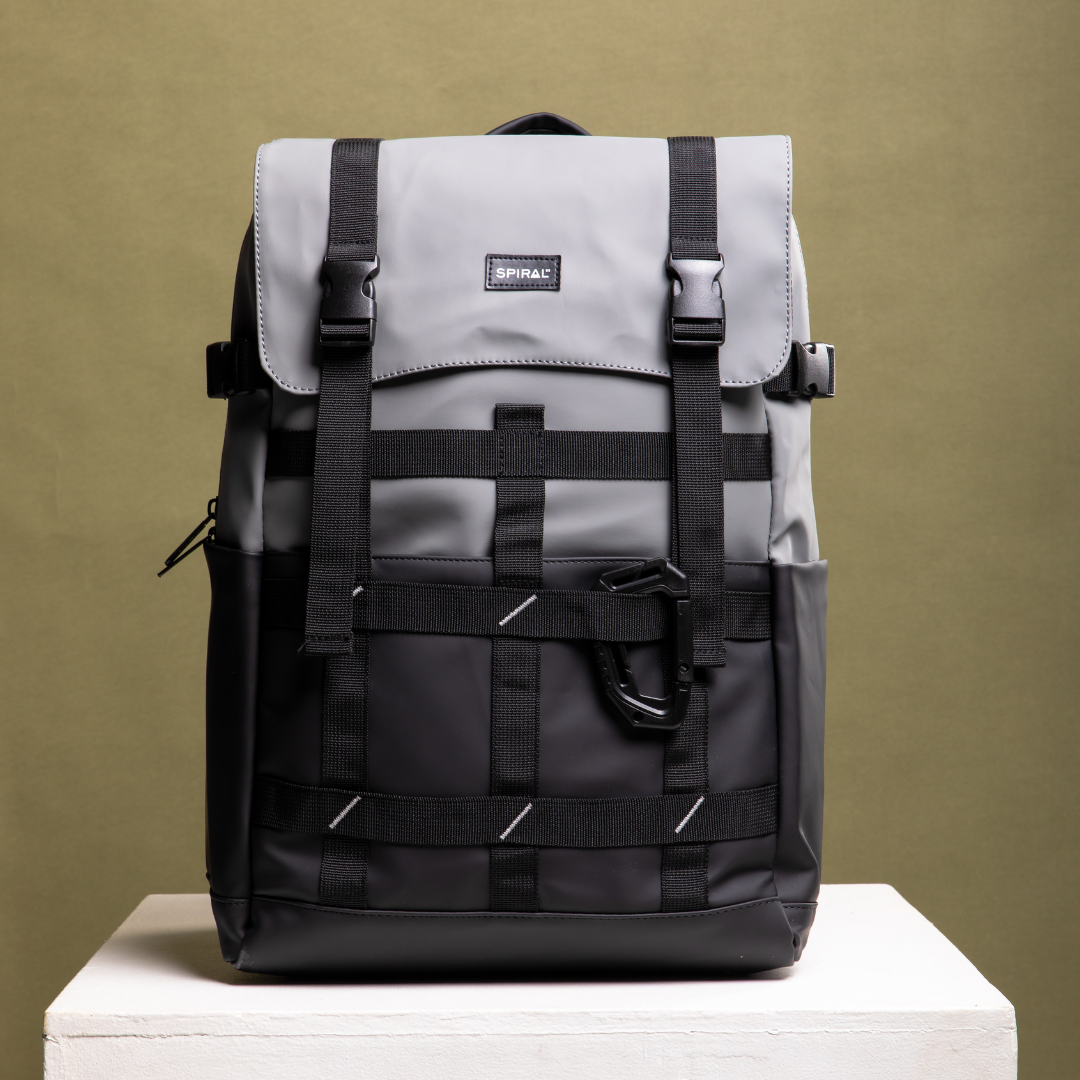 Dark Grey-Black 27L Explorer Deluxe Backpack