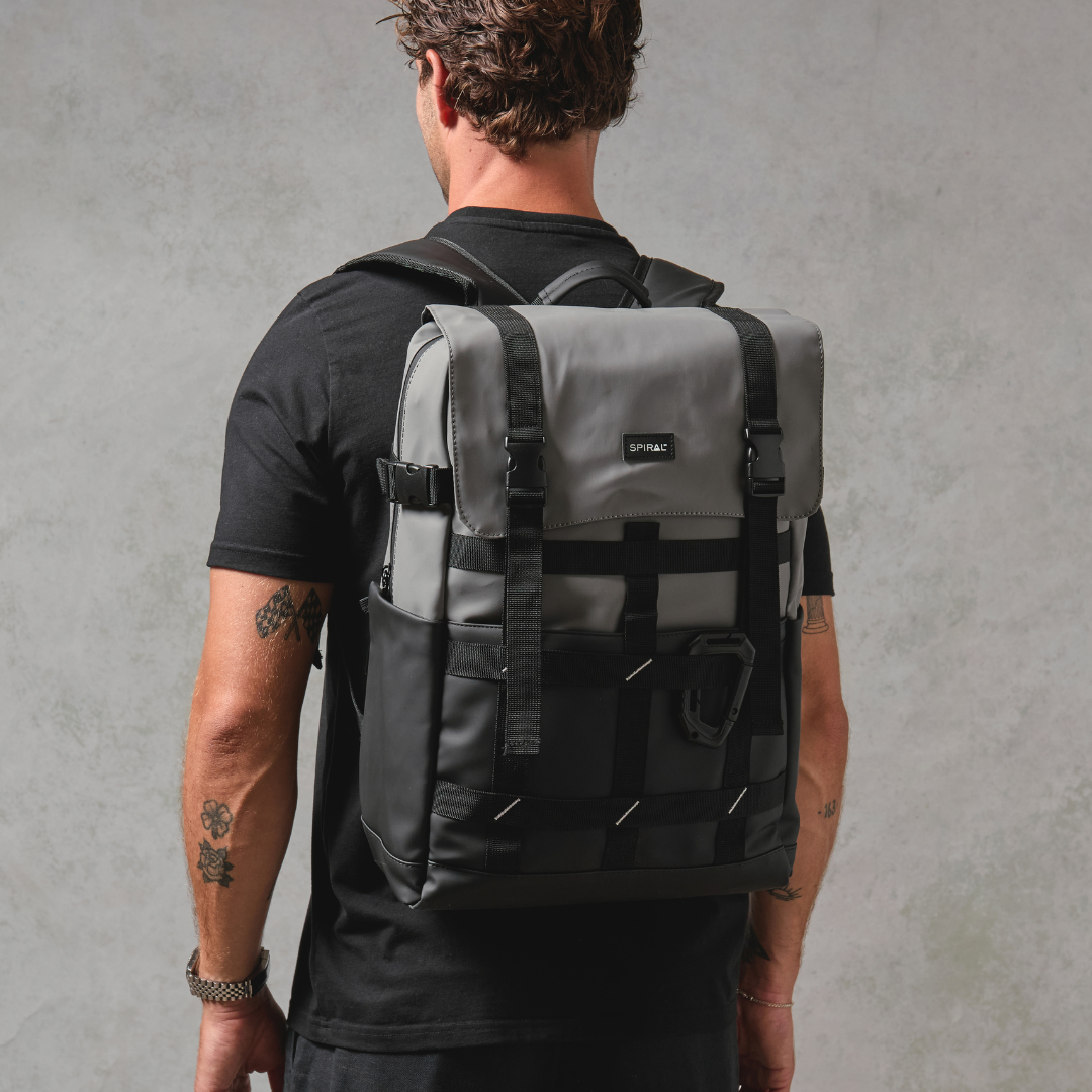 Dark Grey-Black 27L Explorer Deluxe Backpack