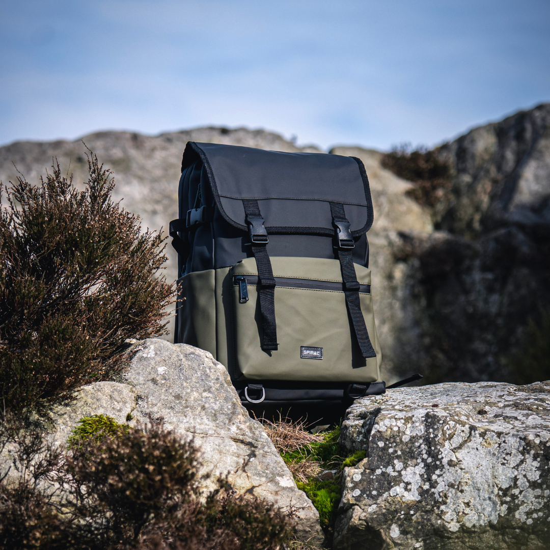 Olive-Black 30L Porter Backpack