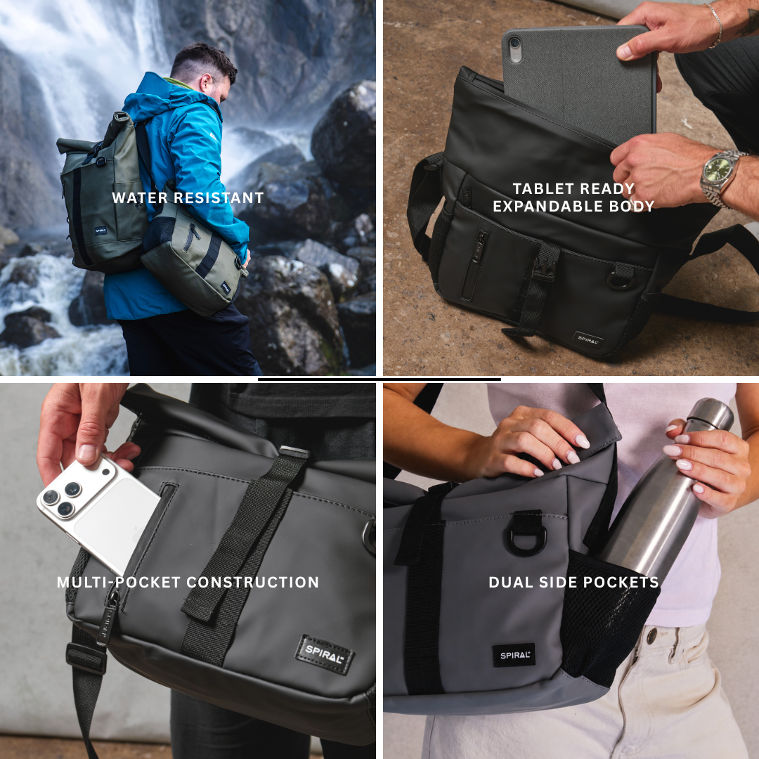 Olive Traveller Deluxe Messenger Bag