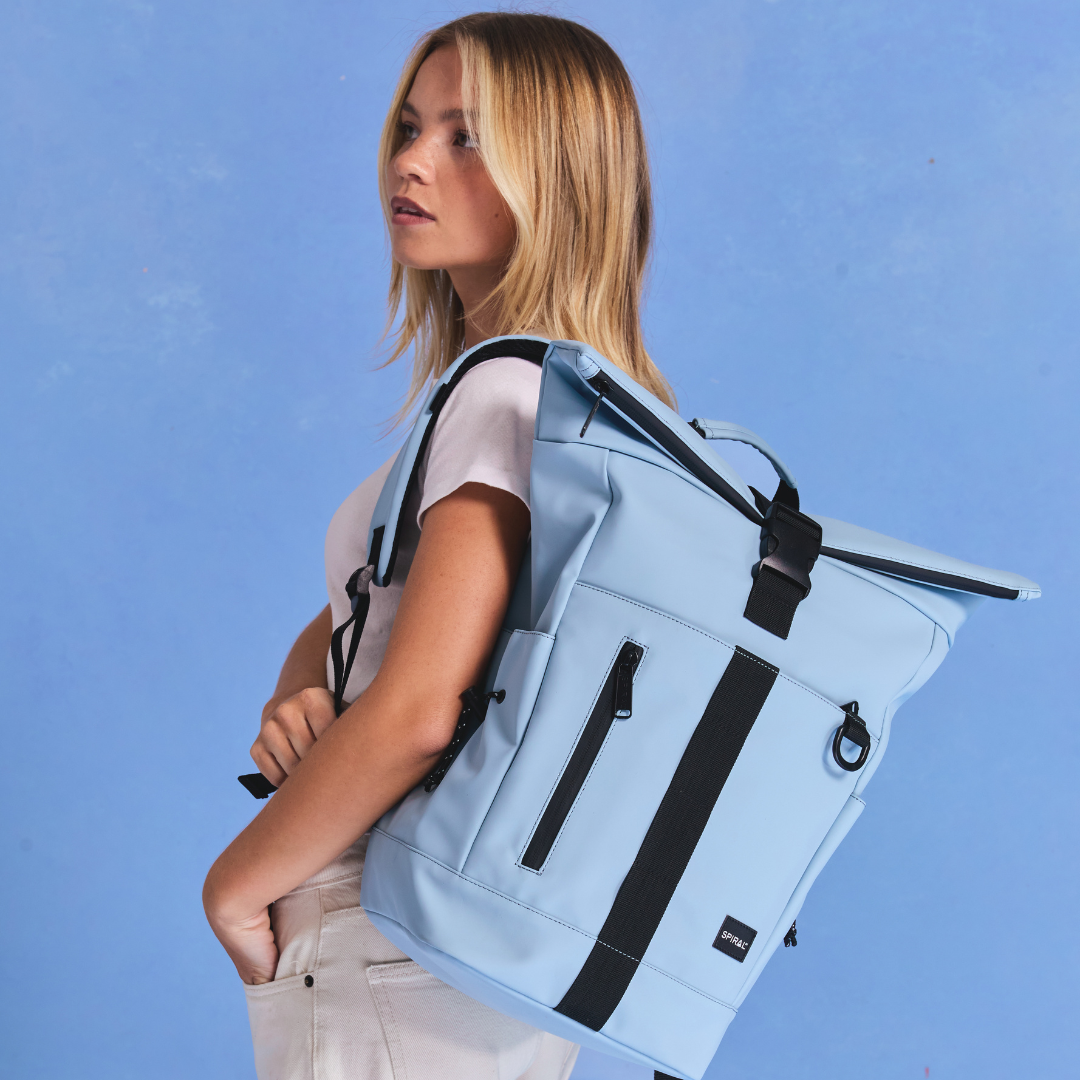 Mist Blue Traveller Deluxe Cabin Backpack