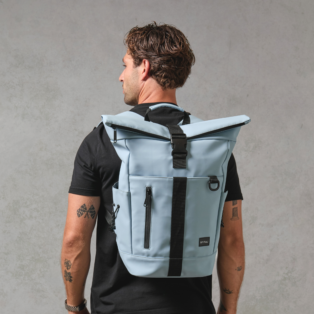 Mist Blue Traveller Deluxe Cabin Backpack
