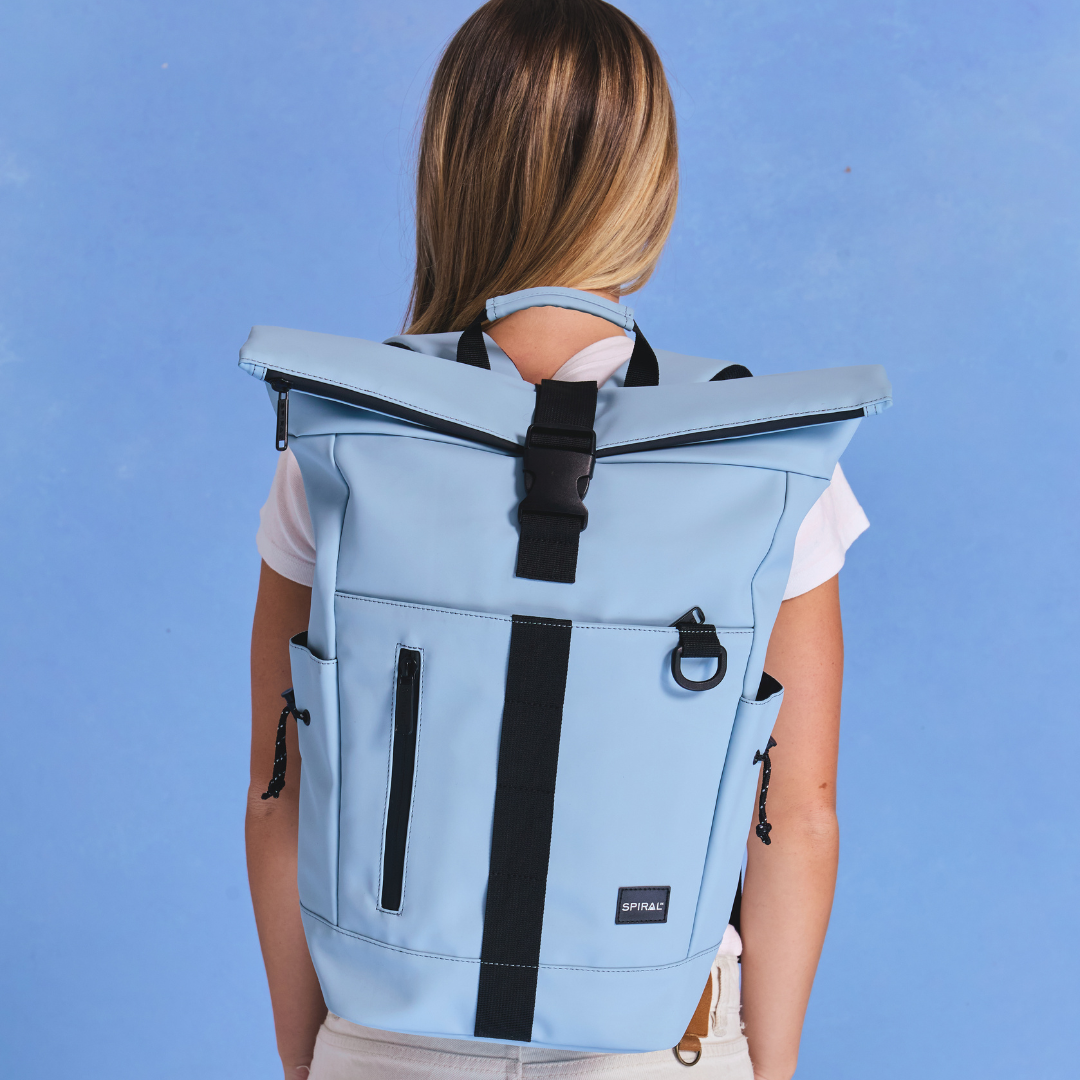 Mist Blue Traveller Deluxe Cabin Backpack