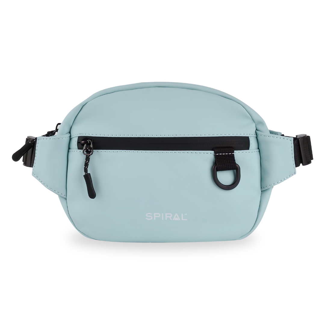 Mist Blue Explorer Crossbody Bag