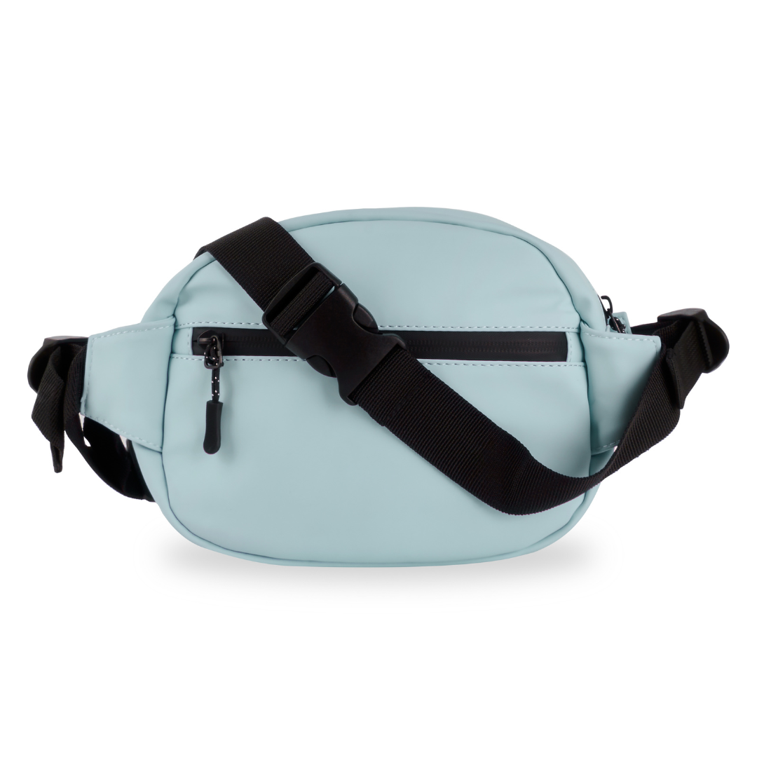 Mist Blue Explorer Crossbody Bag