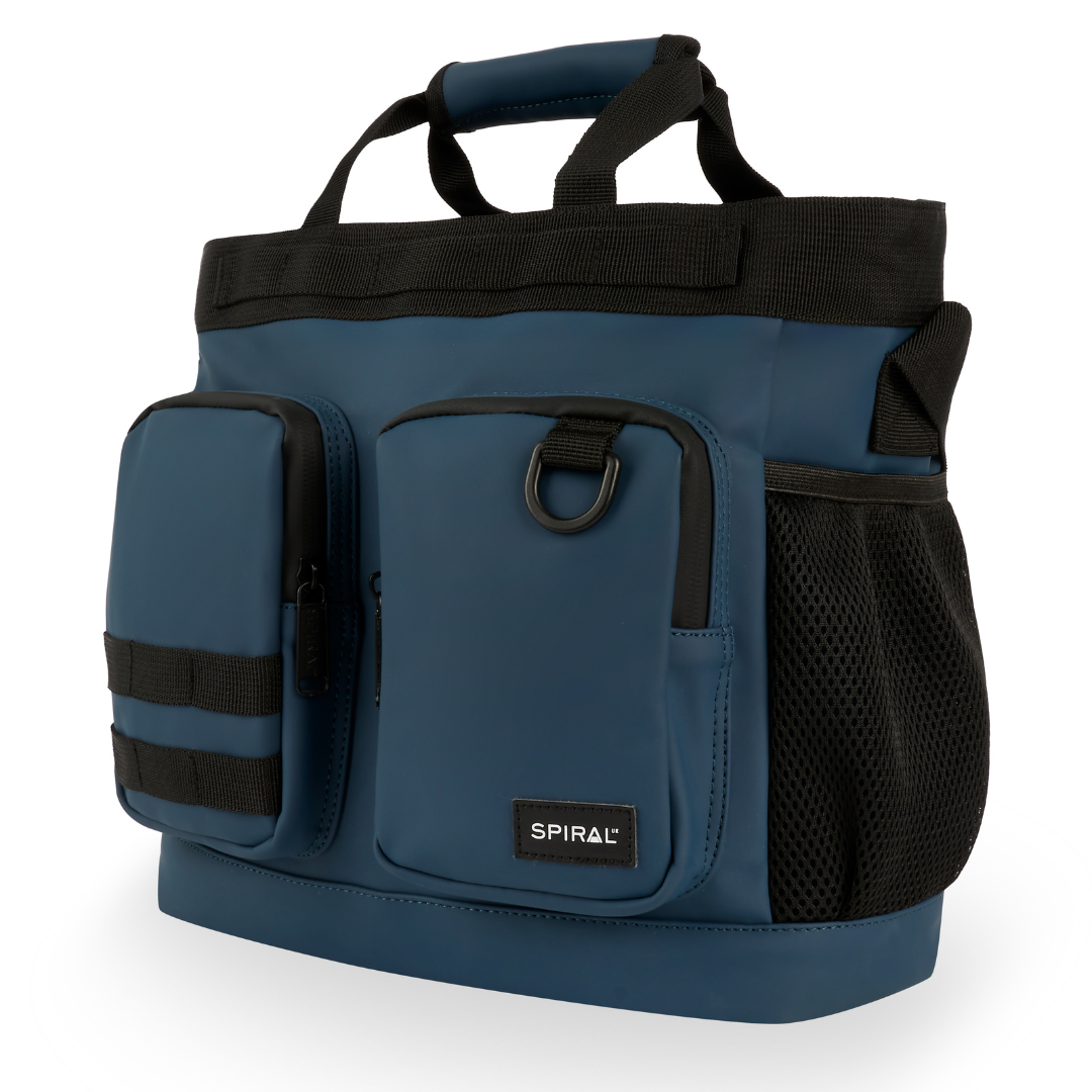 Navy Horizon Deluxe Messenger Bag