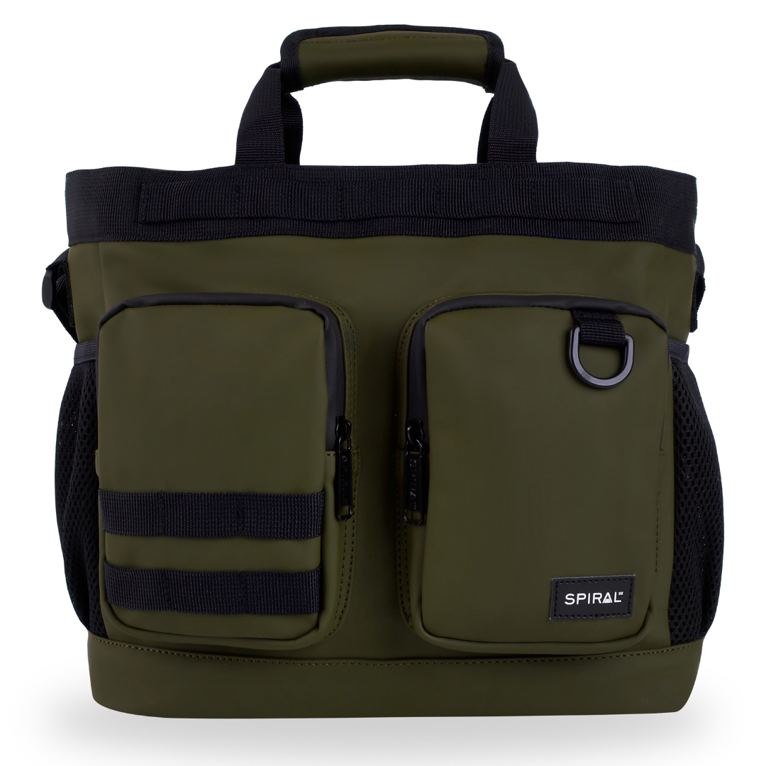 Olive Horizon Deluxe Messenger Bag