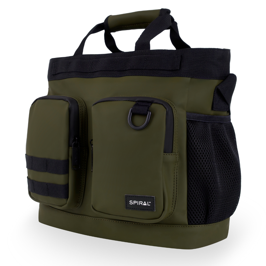 Olive Horizon Deluxe Messenger Bag