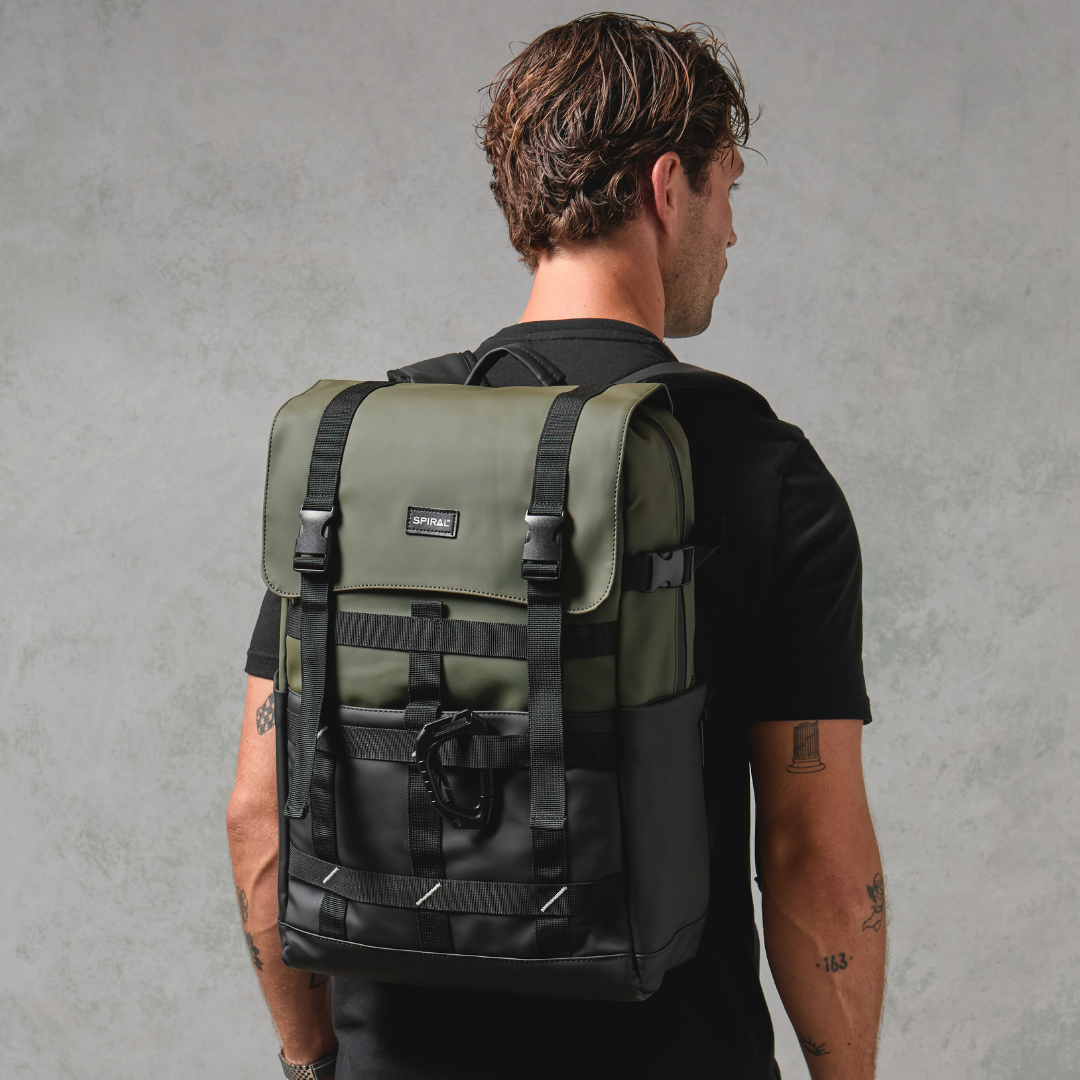 Olive-Black 27L Explorer Deluxe Backpack