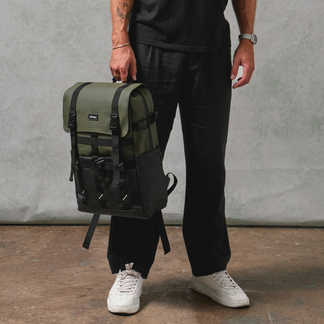 Olive-Black 27L Explorer Deluxe Backpack