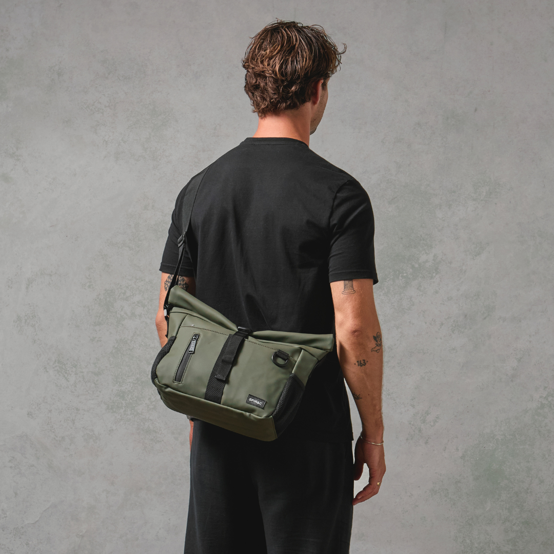 Olive Traveller Deluxe Messenger Bag