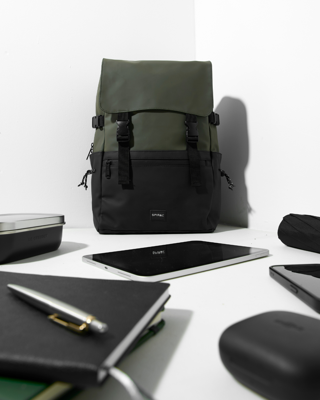 Olive-Black 27L Explorer Backpack
