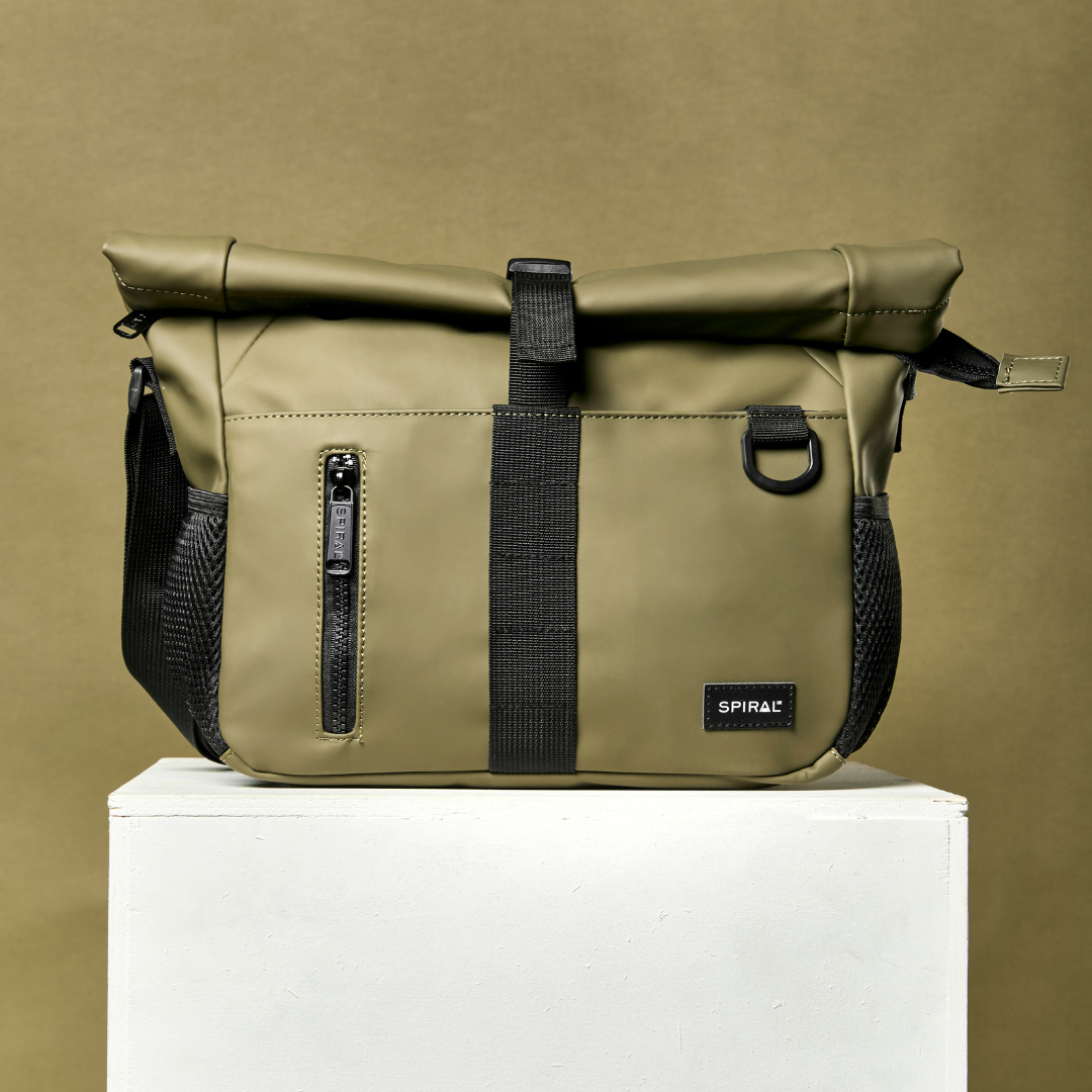 Olive Transporter Deluxe Messenger Bag - PRE ORDER 03/12/25