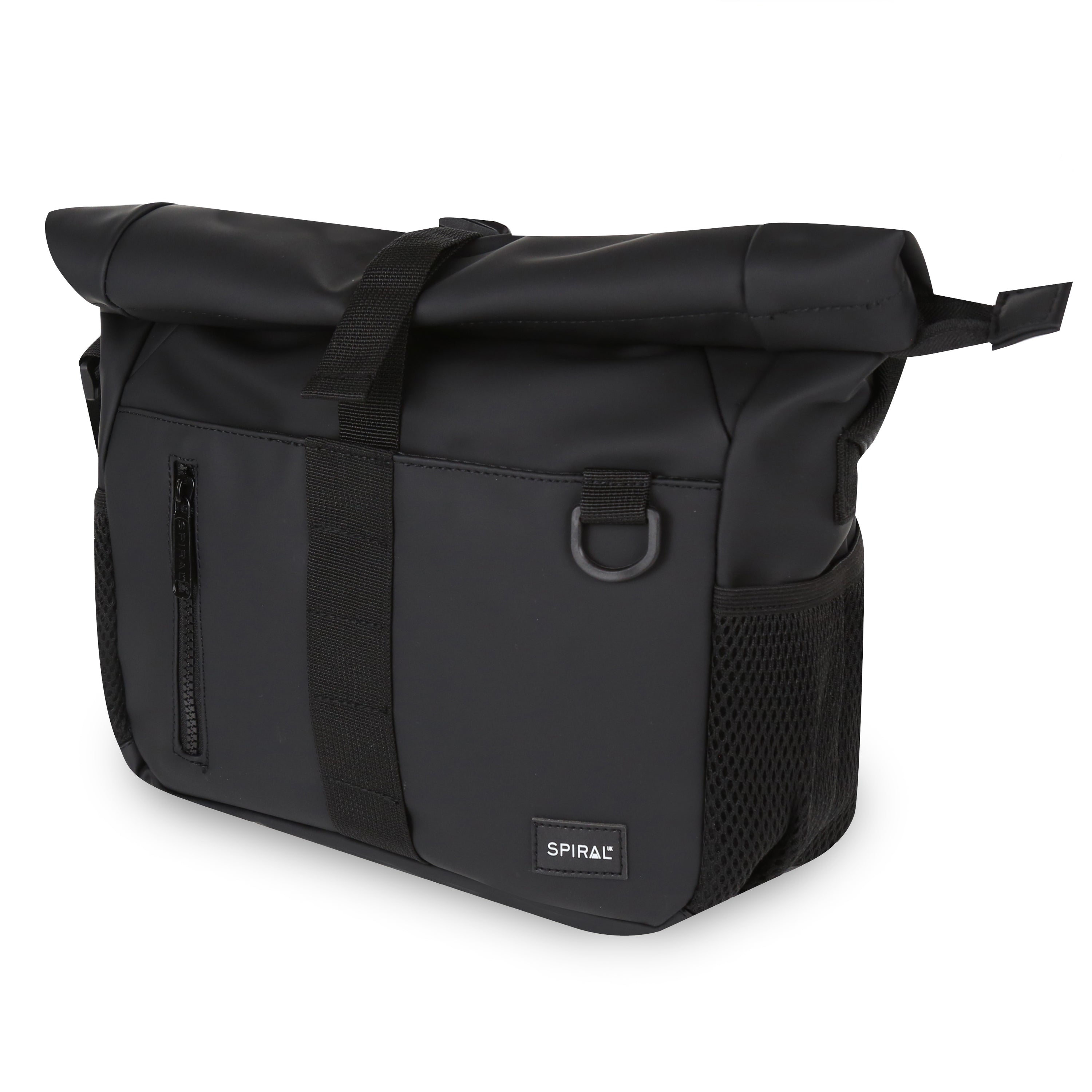 Black Transporter Deluxe Messenger Bag