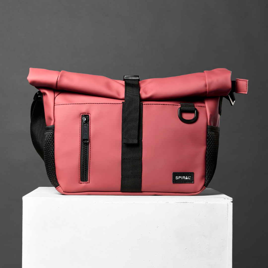 Burgundy Transporter Deluxe Messenger Bag - PRE ORDER 15/12/25